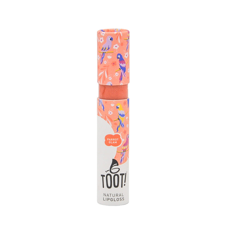 TOOT! Natural Lipgloss Parrot Glam