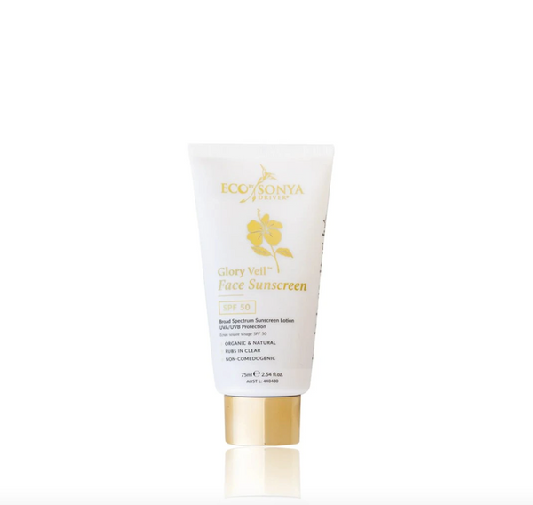 Eco by Sonya pleťový opalovací krém SPF 50 - Glory Veil Face opaľovací krém SPF 50+