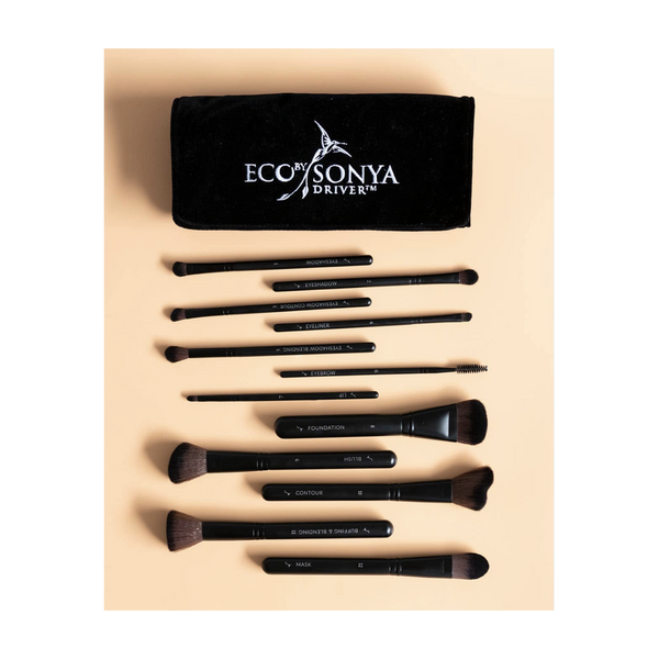 Eco by Sonya - Luxusná kolekcia 12 Make Up Štetcov
