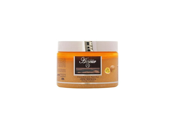 Shemen Amour - telový peeling so soľou z Mŕtveho mora s olejmi Passion Fruit 400ml